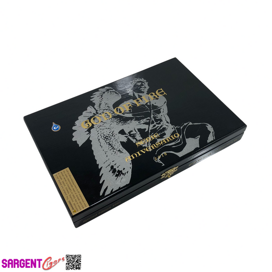 Arturo Fuente God Of Fire Aniversario No60 Empty Wooden Cigar Box 9.75x6.5x1.25