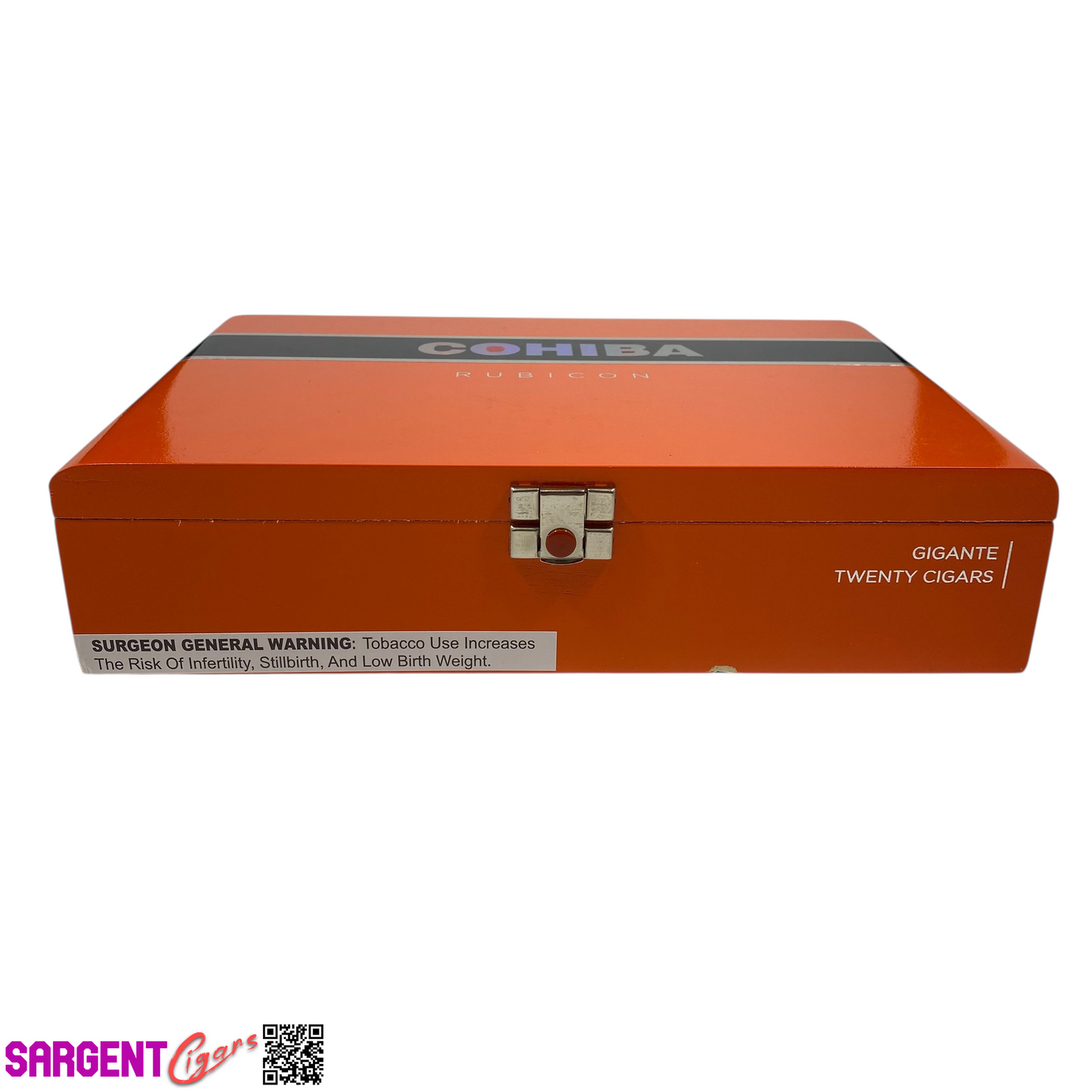 Cohiba Rubicon Gigante Empty Wooden Cigar Box 10.5x7.25x2.5 (1)
