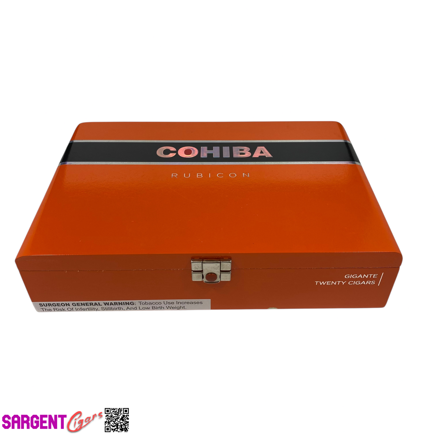 Cohiba Rubicon Gigante Empty Wooden Cigar Box 10.5x7.25x2.5 (1)