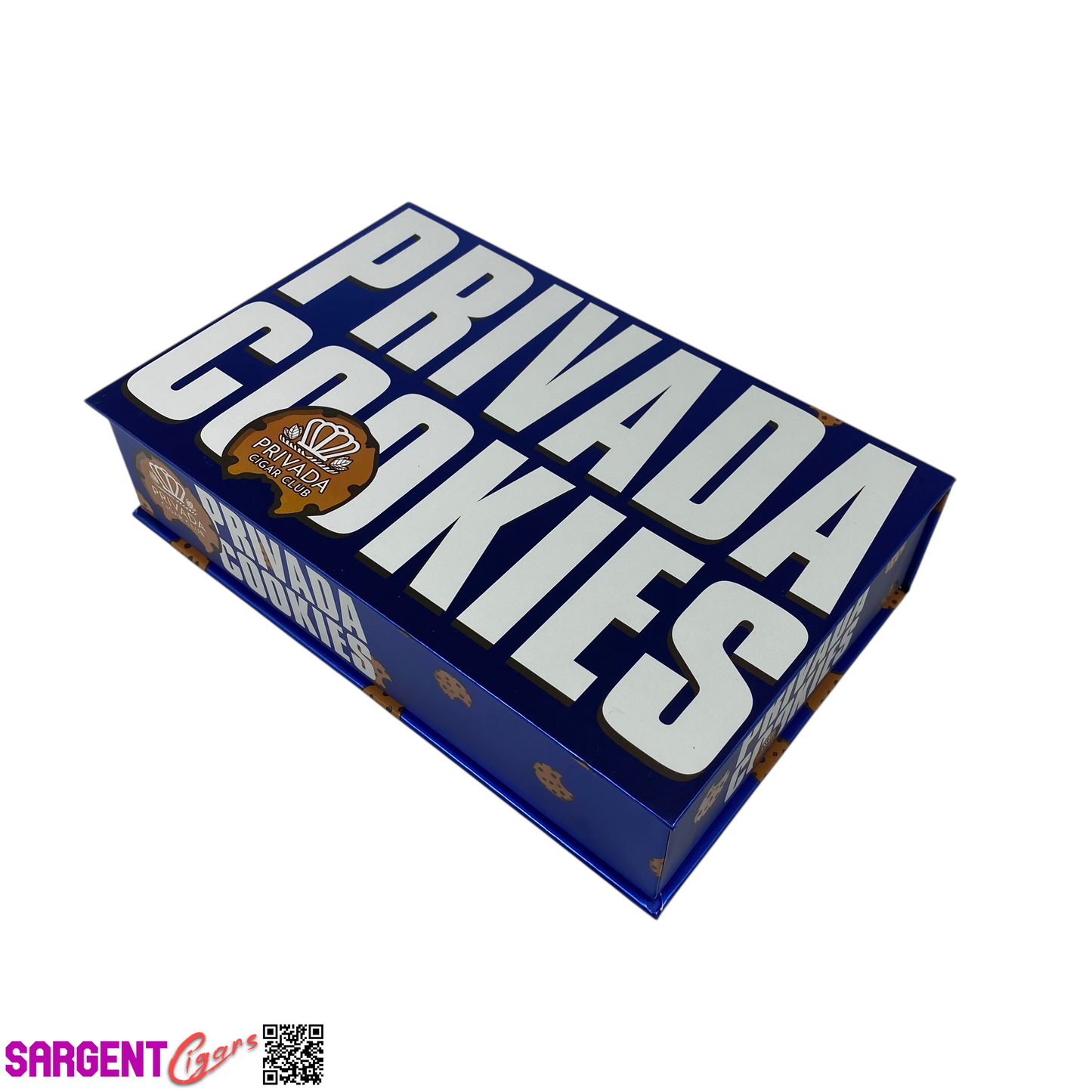 LCA Privada Cookies Empty Cigar Box 8.5x5.5x2