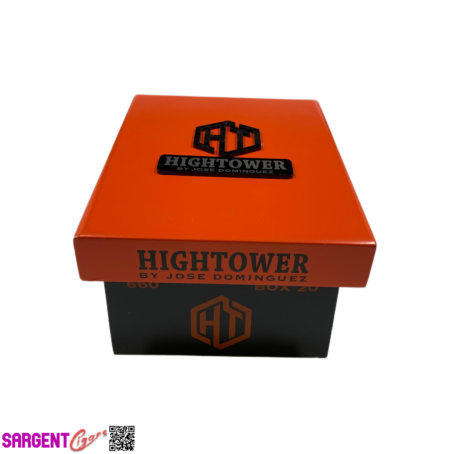 Hightower Empty Wooden Cigar Box 6.5x8x5