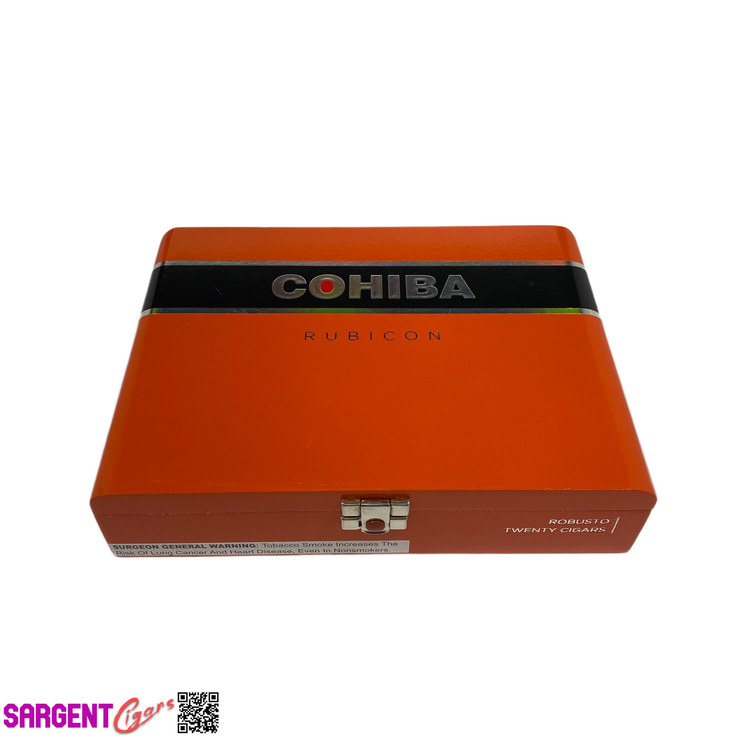Cohiba Rubicon Robusto Empty Wooden Cigar Box 9x6.75x2
