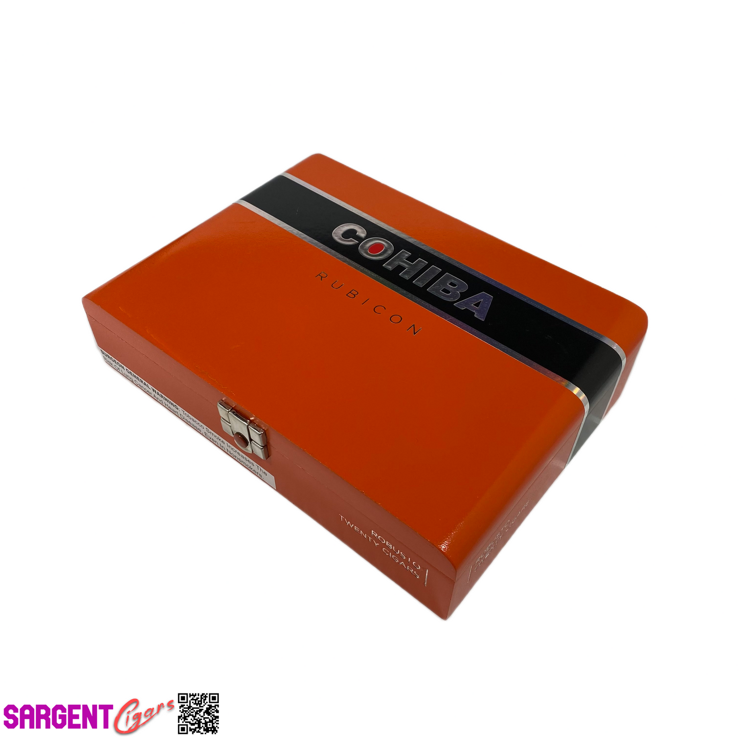 Cohiba Rubicon Robusto Empty Wooden Cigar Box 9x6.75x2