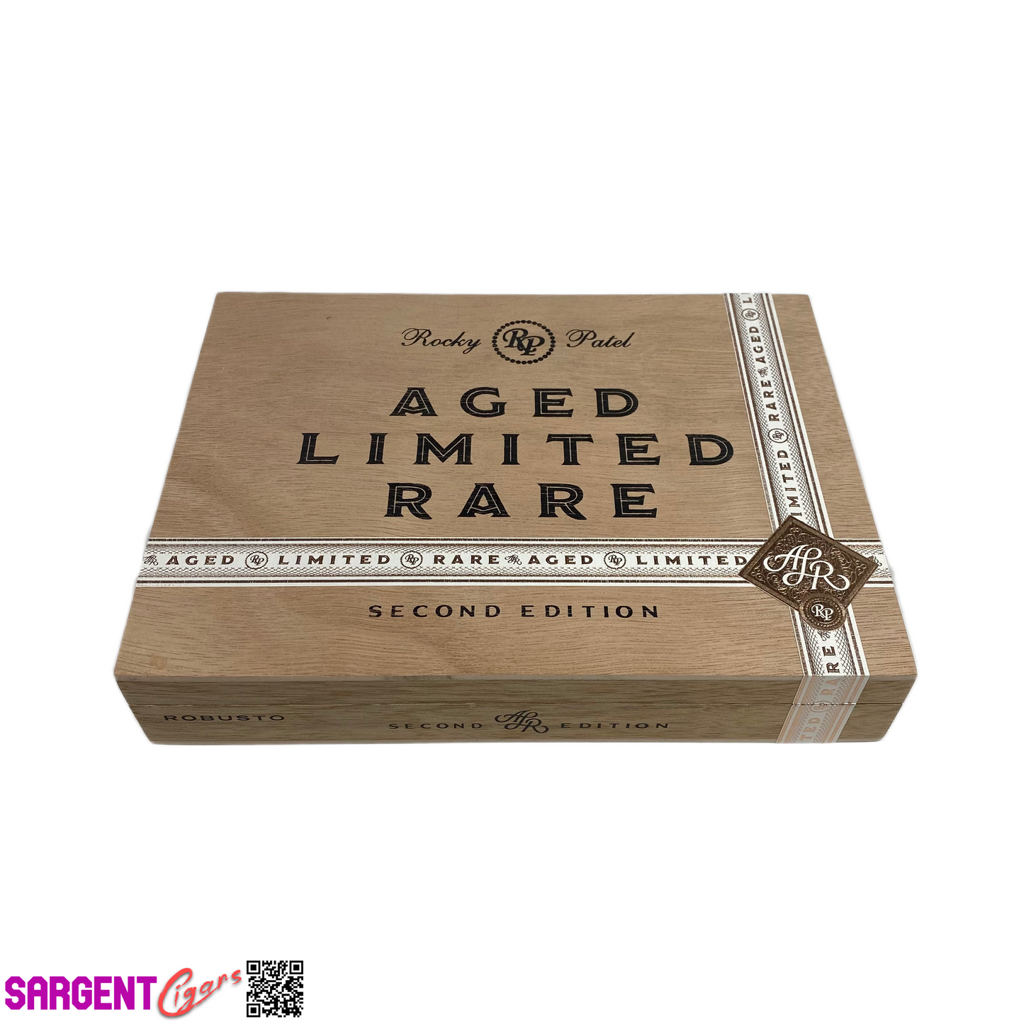 Rocky Patel Aged Limited Rare Robusto Empty Wooden Cigar Box 9.25x7x1.75