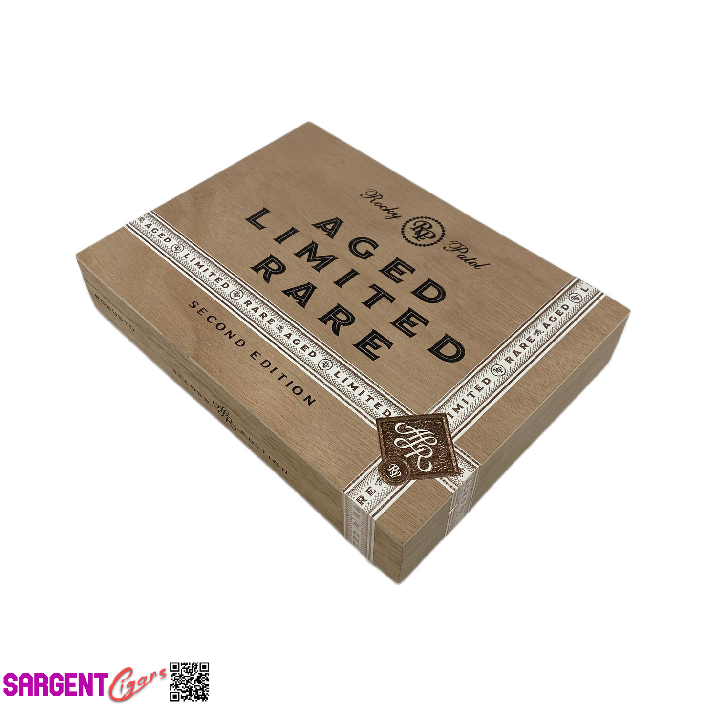 Rocky Patel Aged Limited Rare Robusto Empty Wooden Cigar Box 9.25x7x1.75