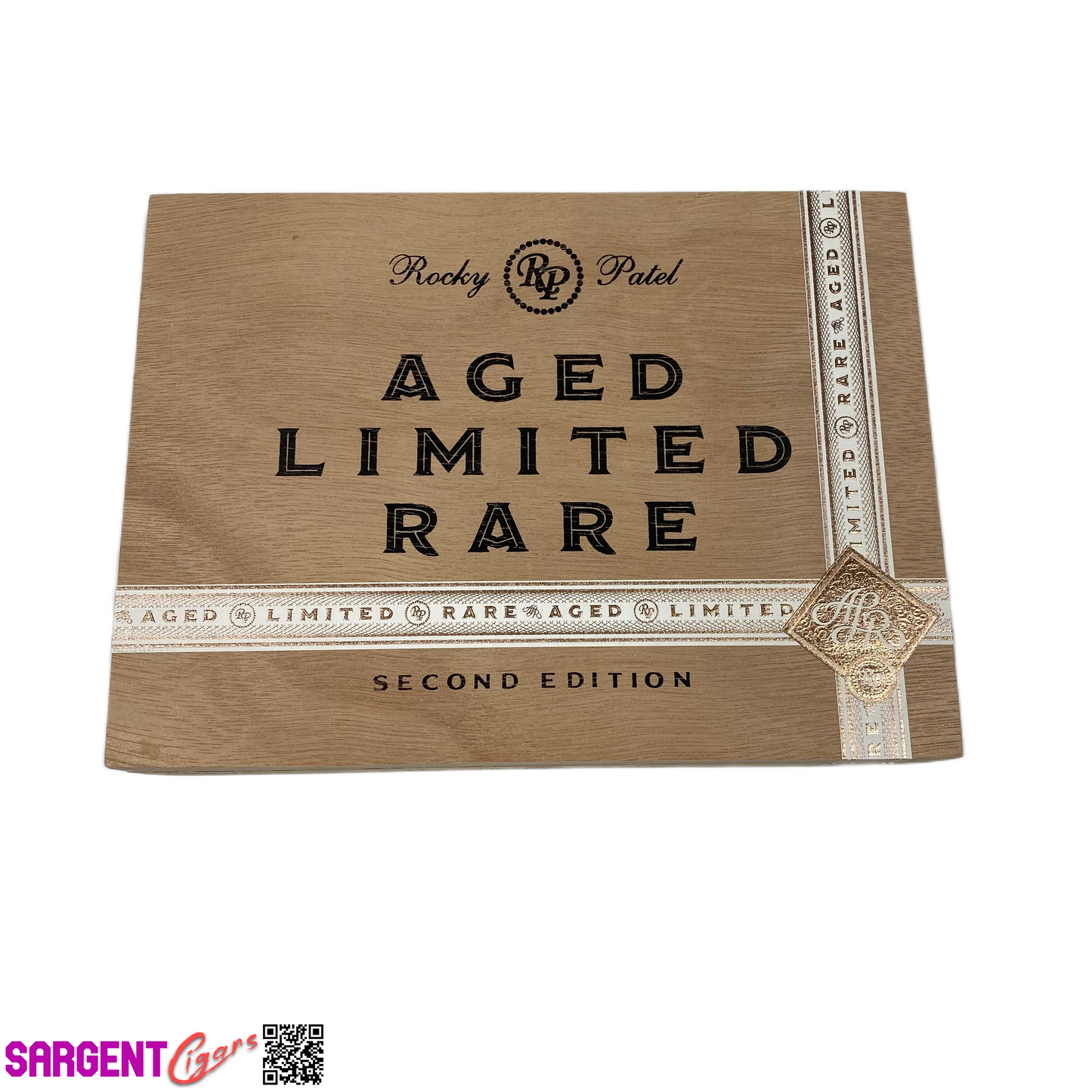 Rocky Patel Aged Limited Rare Robusto Empty Wooden Cigar Box 9.25x7x1.75