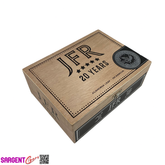 JFR 20th Empty Wooden Cigar Box 8x6x3