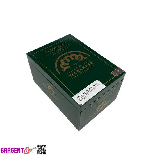 H Upmann The Banker Annuity Empty Wooden Cigar Box 5x7x3.75