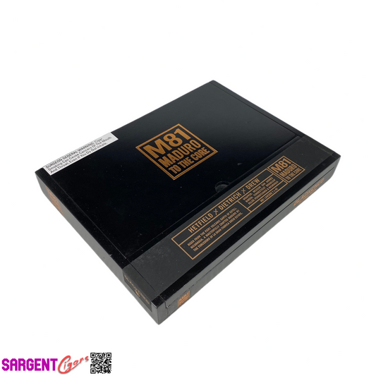 James Hetfield Metallica M81 Blackend Lancero Empty Wooden Cigar Box 10.5x8x1.5