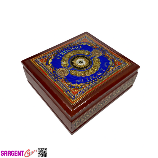 Perdomo Legacy Maduro Epicure Empty Wooden Cigar Box 8x7.5x3.25