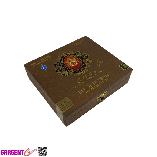 Arturo Fuente Eye of the Bull Empty Wooden Cigar Box 6x5.5x1.5