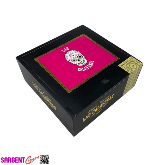 Las Calaveras 2024 LC48 Empty Wooden Cigar Box 6.75x6.75x2.75
