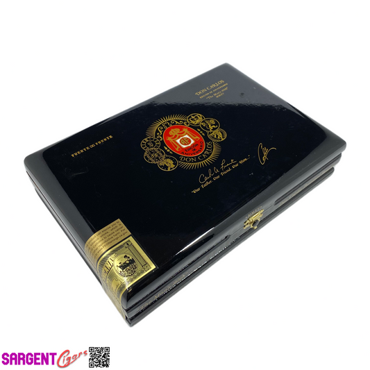 Arturo Fuente Don Carlos 80th Empty Wooden Cigar Box 11x7.25x2.25 (2)