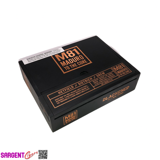 James Hetfield Metallica M81 Blackend Corona Empty Wooden Cigar Box 7.5x6x2
