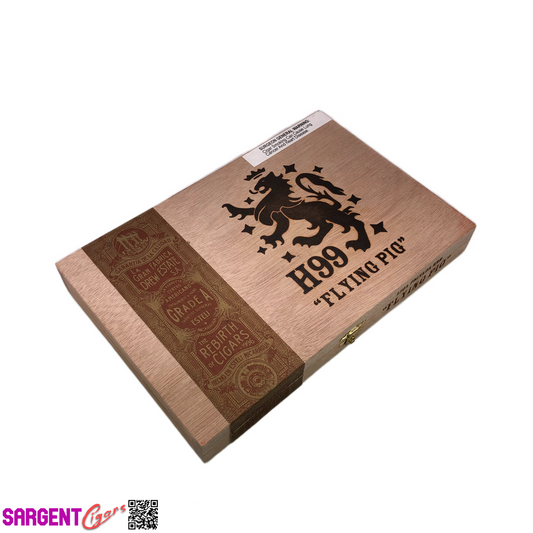 Liga Privada Flying Pig H99 Empty Wooden Cigar Box 10.25x6.75x1.25