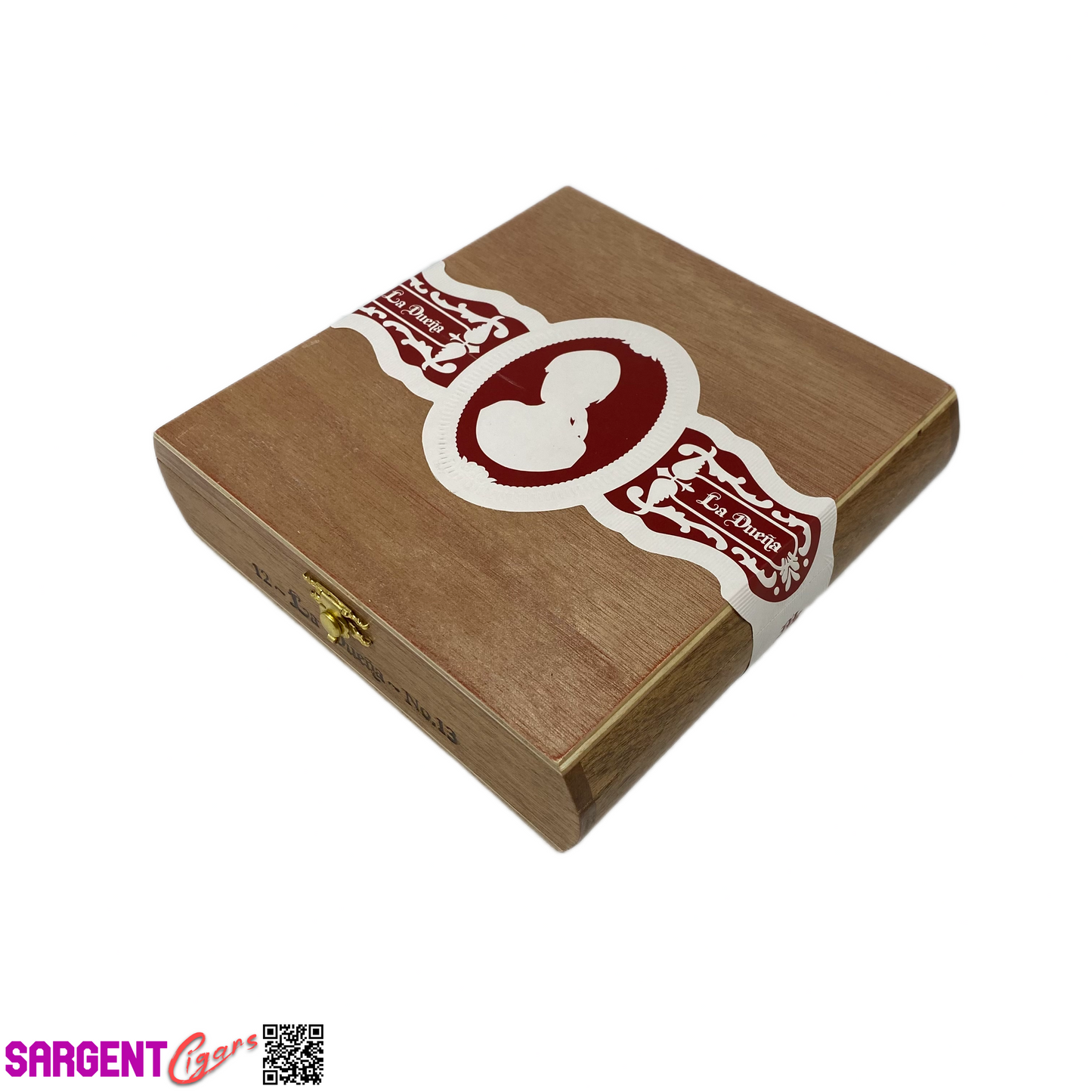 My Father Cigars La Duena No13 Empty Wooden Cigar Box 7x7x2
