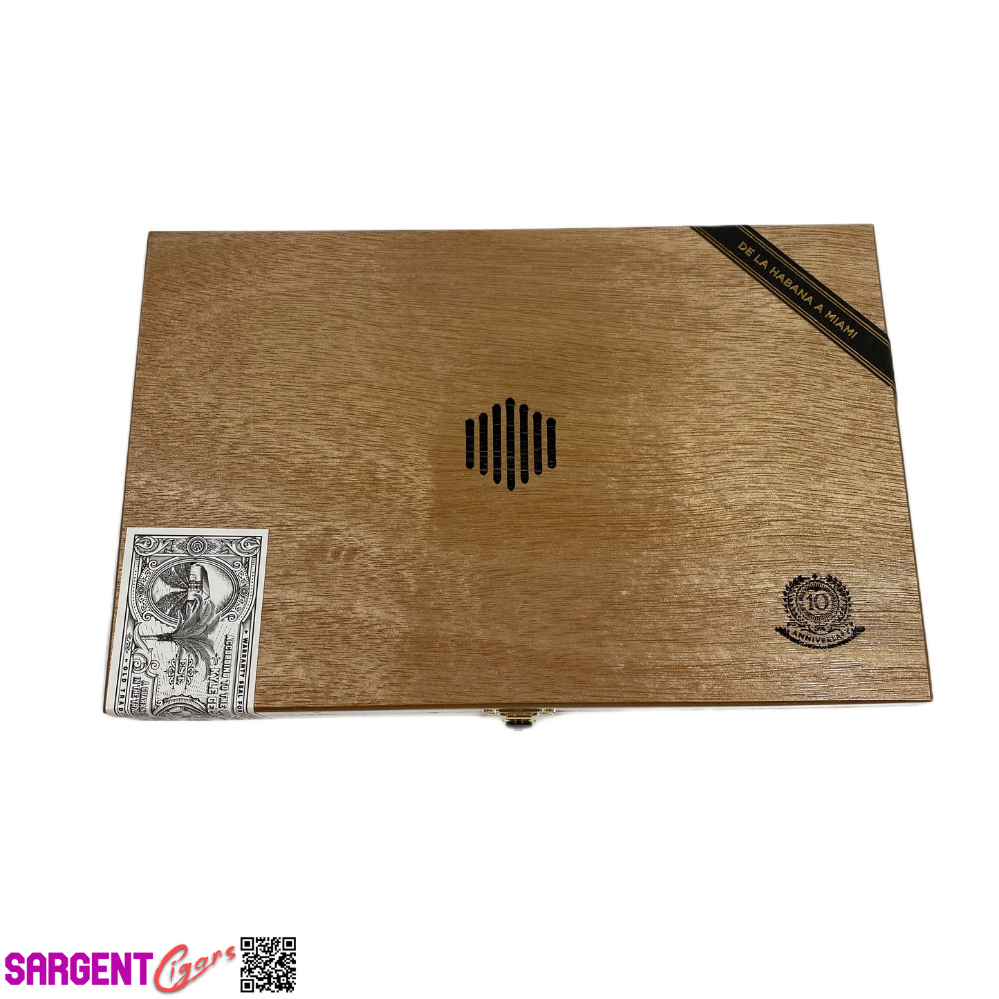 Warped Amado No50 Empty Wooden Cigar Box 11.25x7.5x1.5