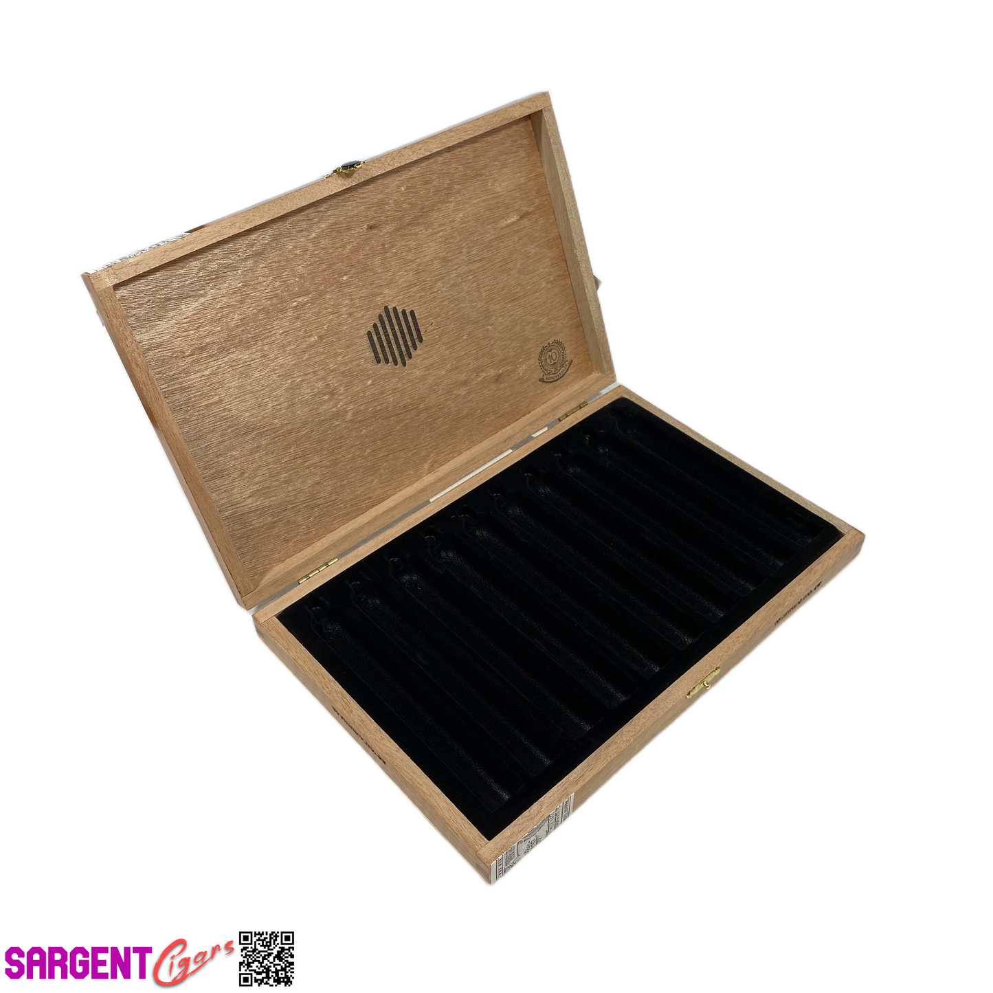 Warped Amado No50 Empty Wooden Cigar Box 11.25x7.5x1.5