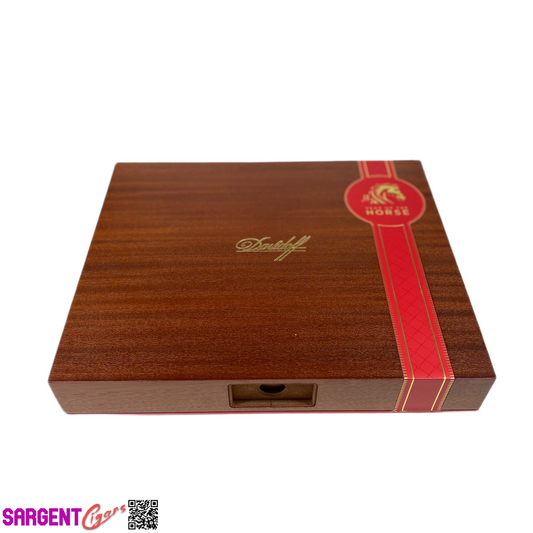 Davidoff Year of the Horse Empty Wooden Cigar Box 12.5x10.5x2