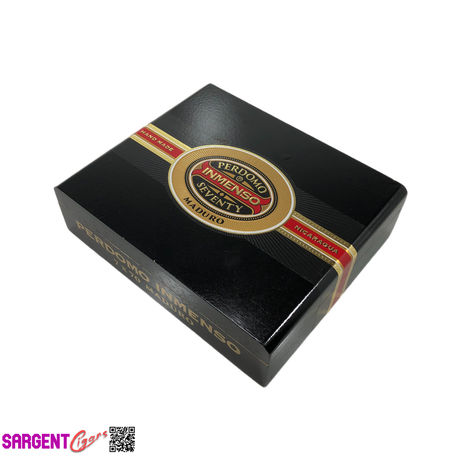 Perdomo Inmenso 7x70 Maduro Empty Wooden Cigar Box 9.75x8x2.75