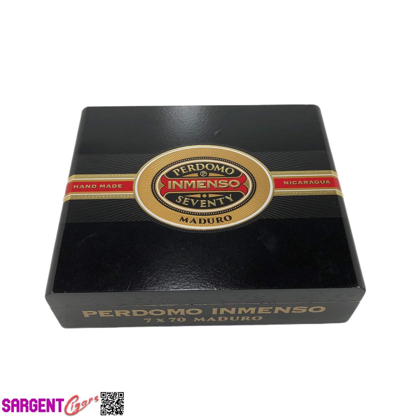 Perdomo Inmenso 7x70 Maduro Empty Wooden Cigar Box 9.75x8x2.75