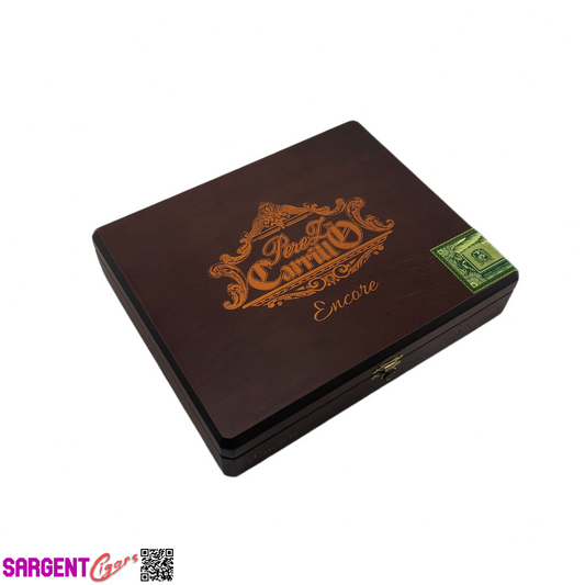 Ep Carrillo El Primero Empty Wooden Cigar Box 9.75x8.25x2