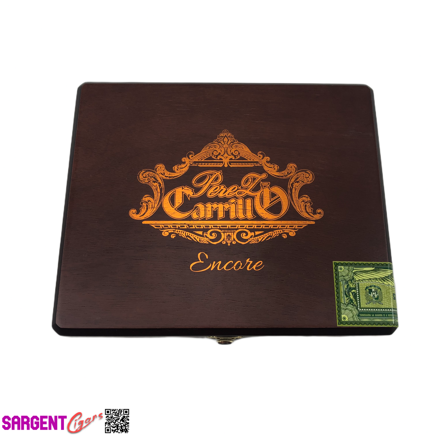 Ep Carrillo El Primero Empty Wooden Cigar Box 9.75x8.25x2