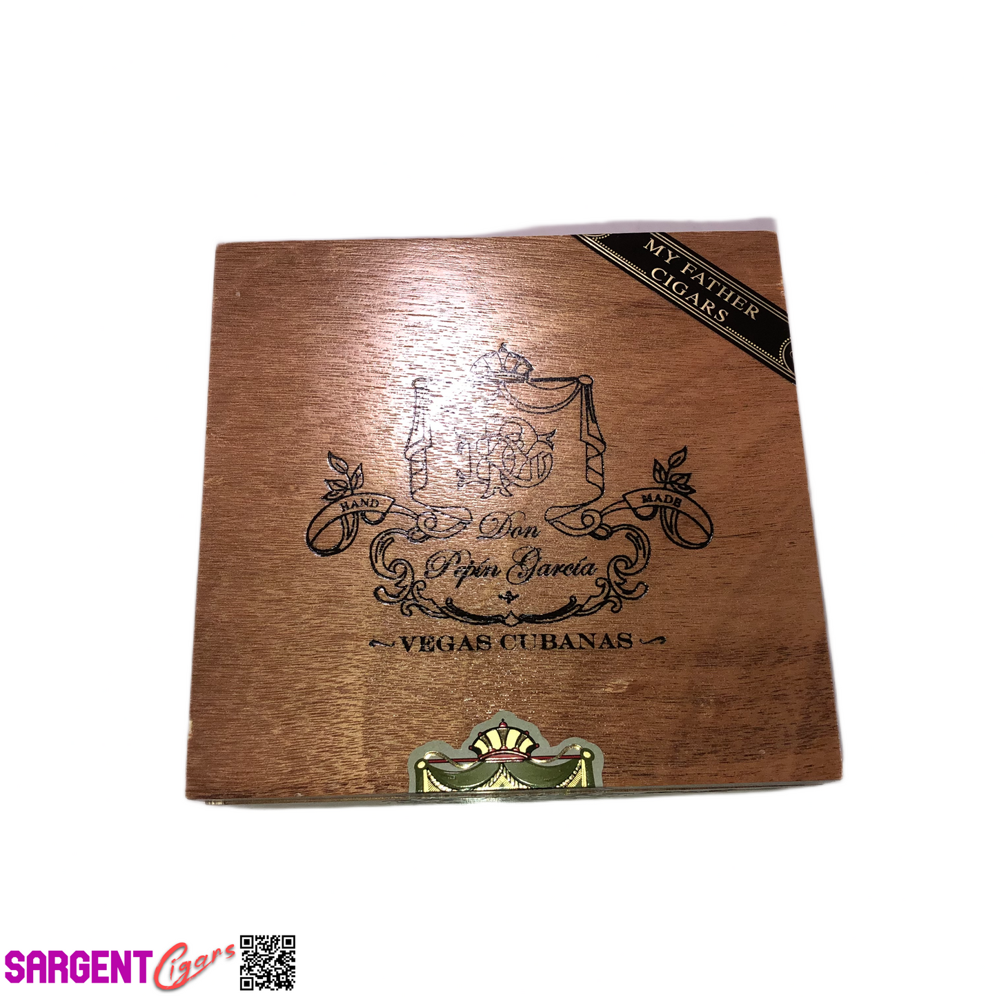 Don Pepin Garcia Vegas Toro Gordos Empty Wooden Cigar Box 7.25x7x3.25
