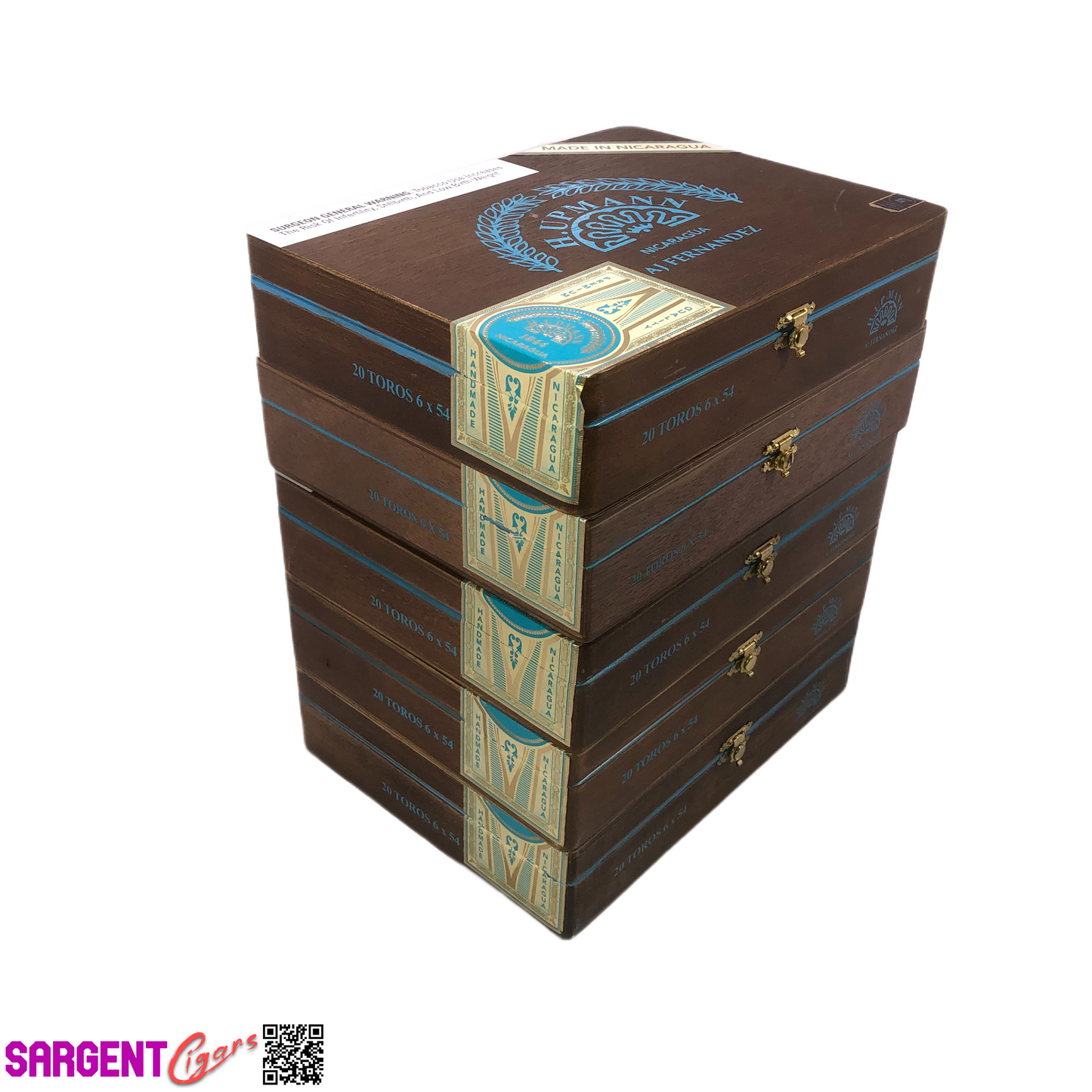 Lot of 5 H Upmann Toro Empty Wooden Cigar Boxes 9.5x7.25x2 #112