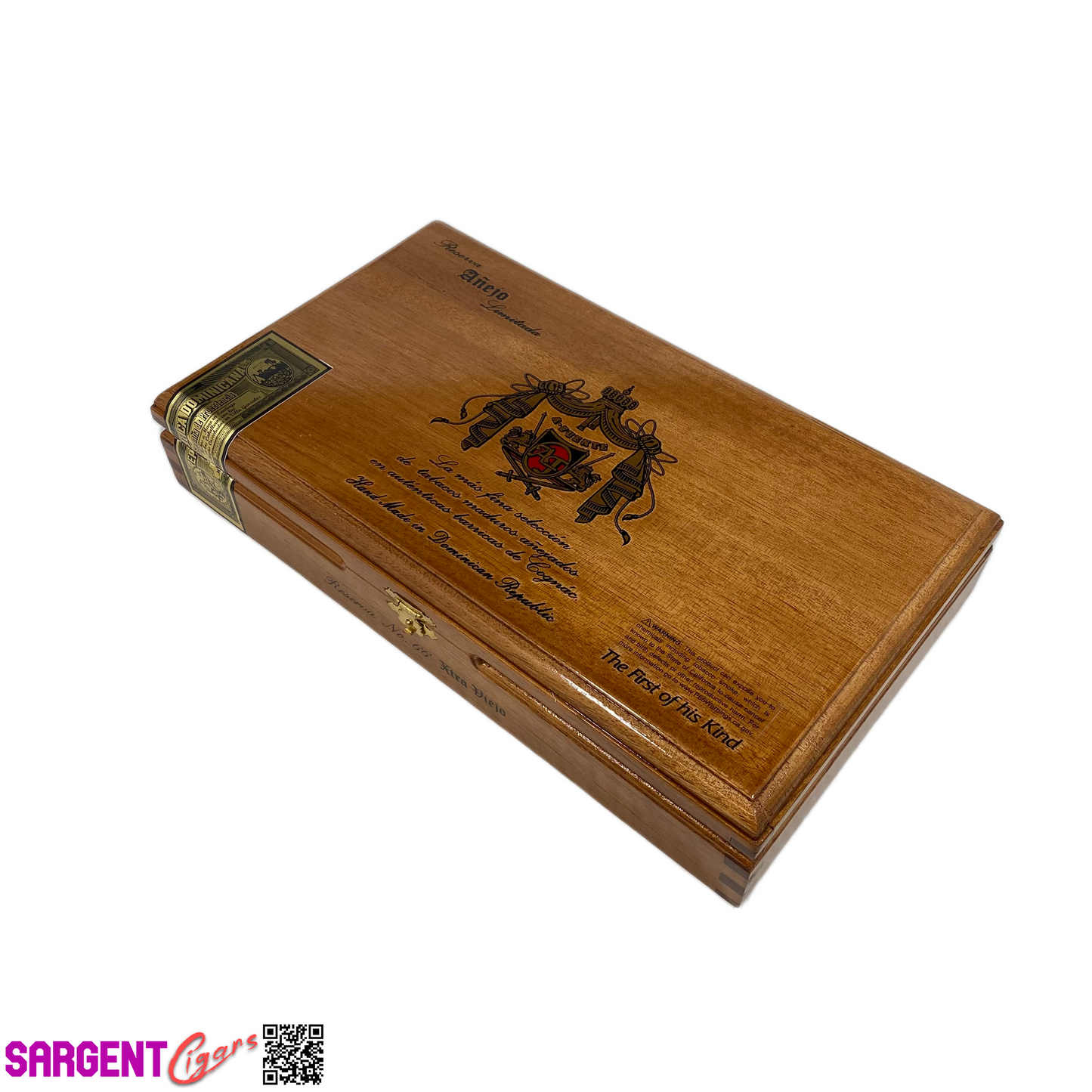 Arturo Fuente Anejo No66 Empty Wooden Cigar Box 12x7x2.25