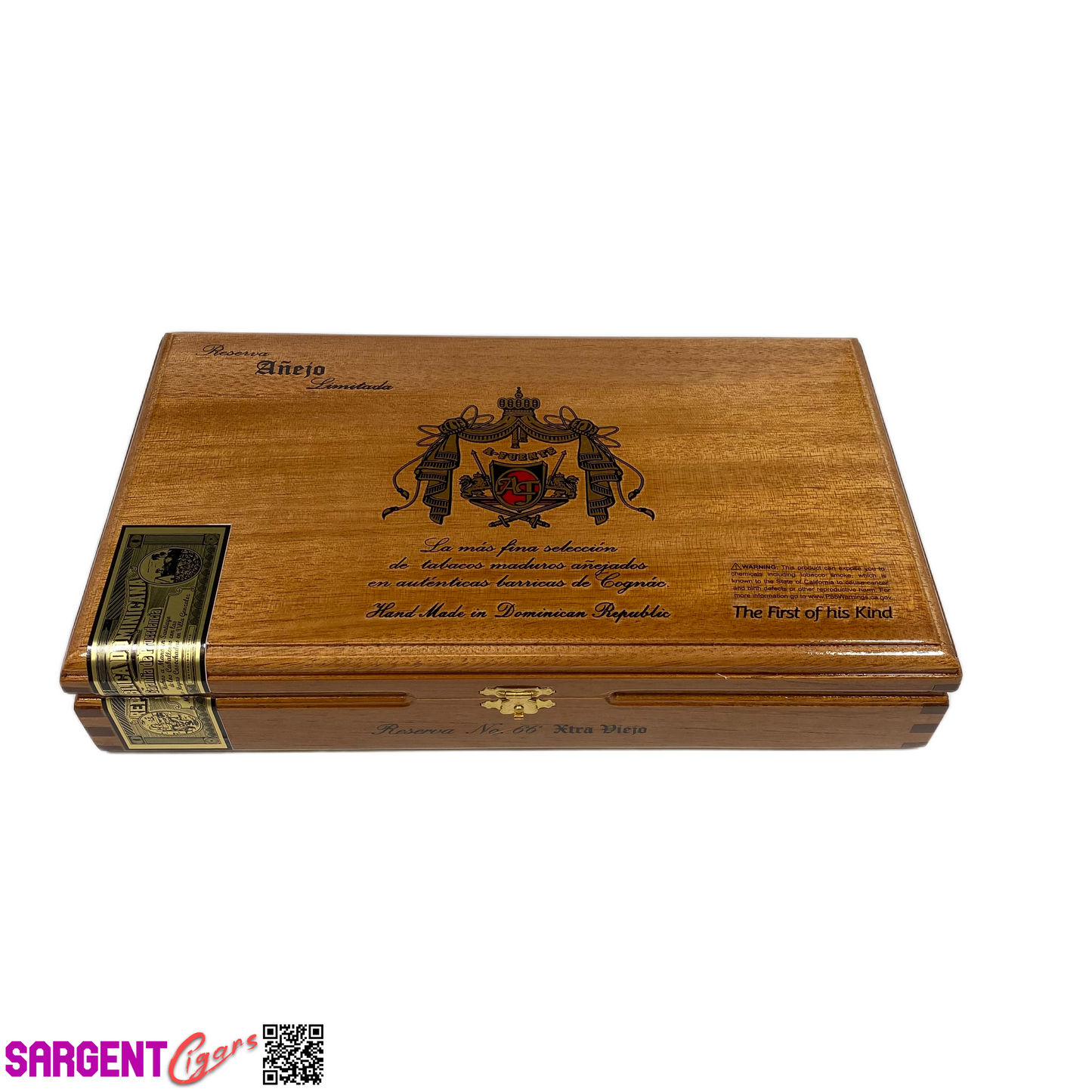 Arturo Fuente Anejo No66 Empty Wooden Cigar Box 12x7x2.25