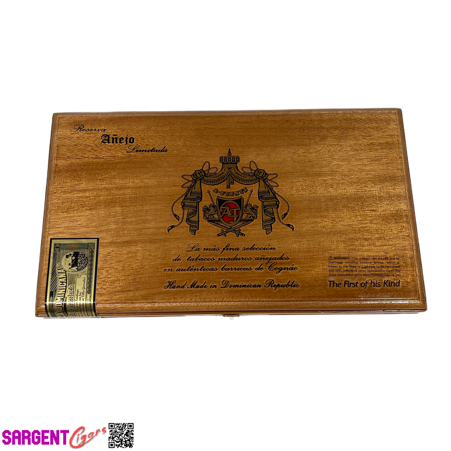 Arturo Fuente Anejo No66 Empty Wooden Cigar Box 12x7x2.25