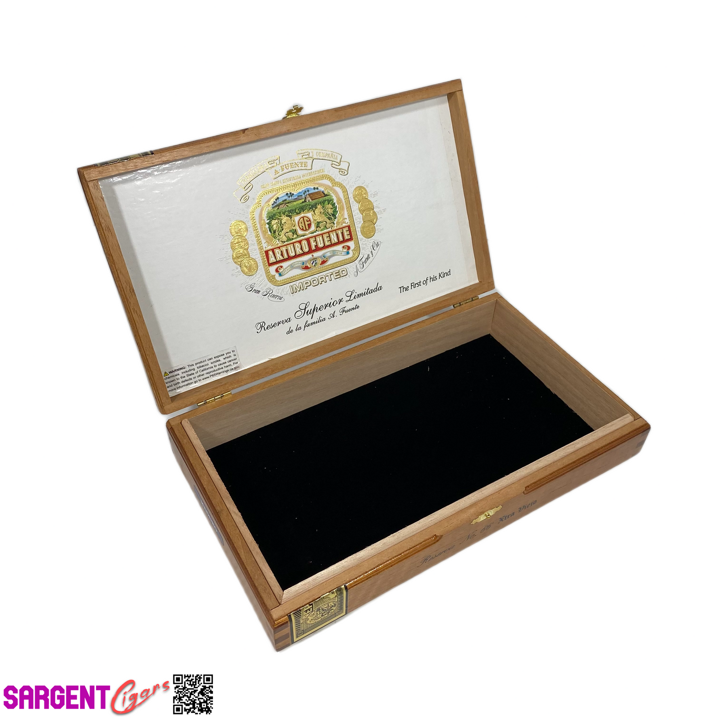Arturo Fuente Anejo No66 Empty Wooden Cigar Box 12x7x2.25