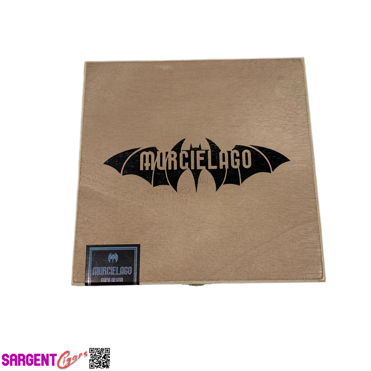 Espinosa Murcielago Rabito Empty Wooden Cigar Box 8x8x2