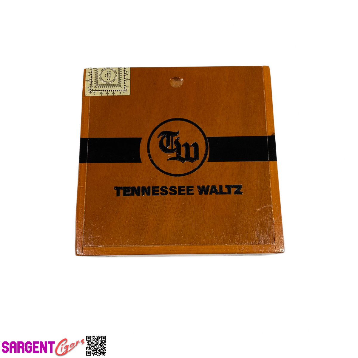 Crowned Heads Tennessee Waltz OG Empty Wooden Cigar Box 6.25x6.25x3