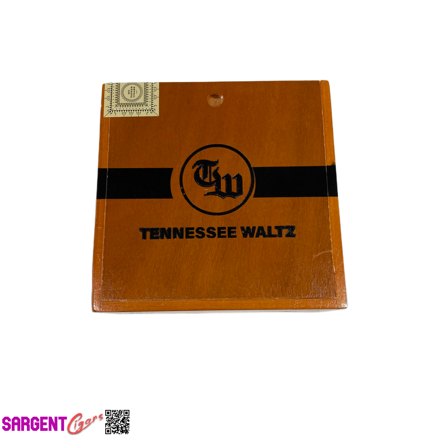 Crowned Heads Tennessee Waltz OG Empty Wooden Cigar Box 6.25x6.25x3