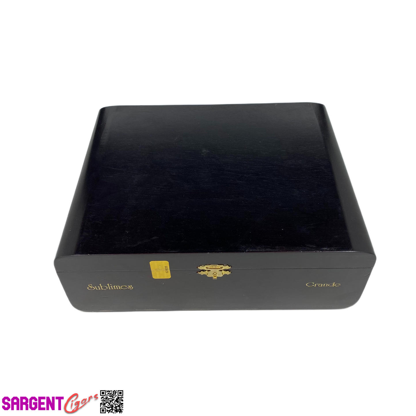 Sublimes Grande Empty Wooden Cigar Box 10x8x3.5