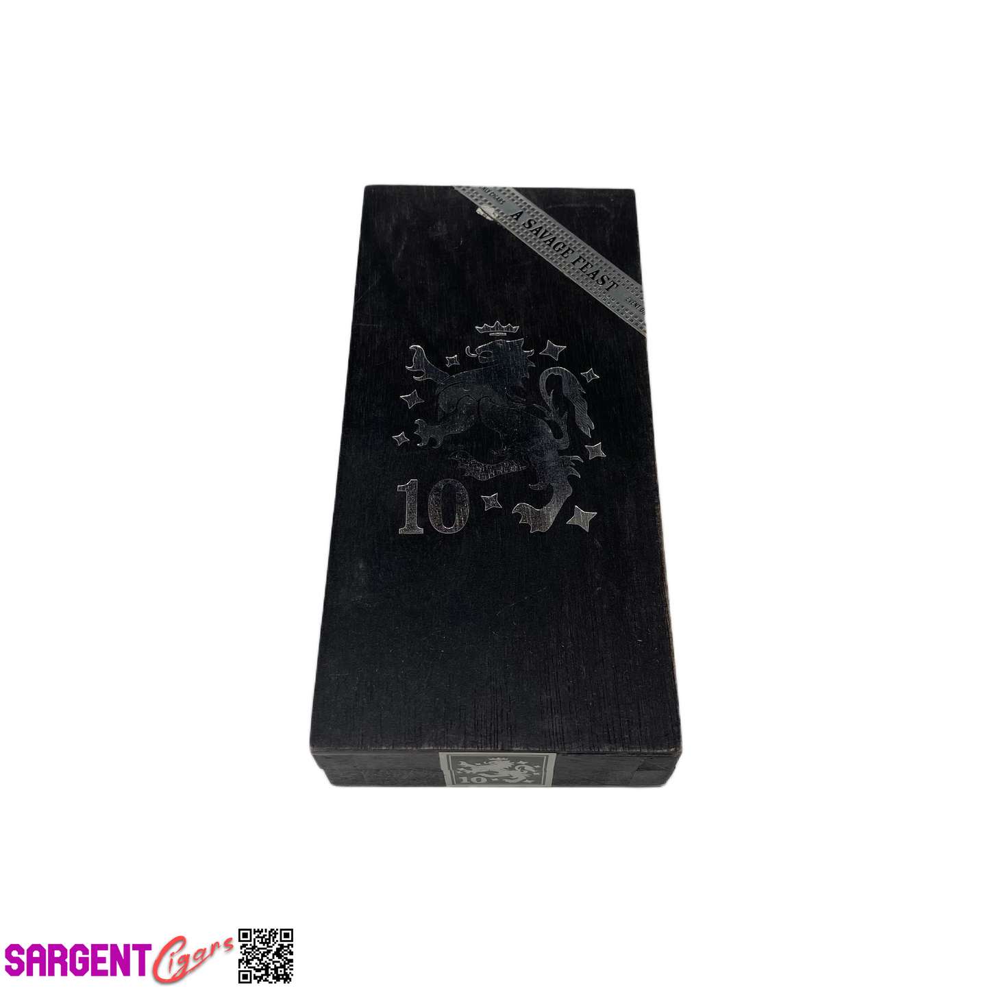 Liga Privada Savage Feast Empty Wooden Cigar Box 3.25x6.75x1.25
