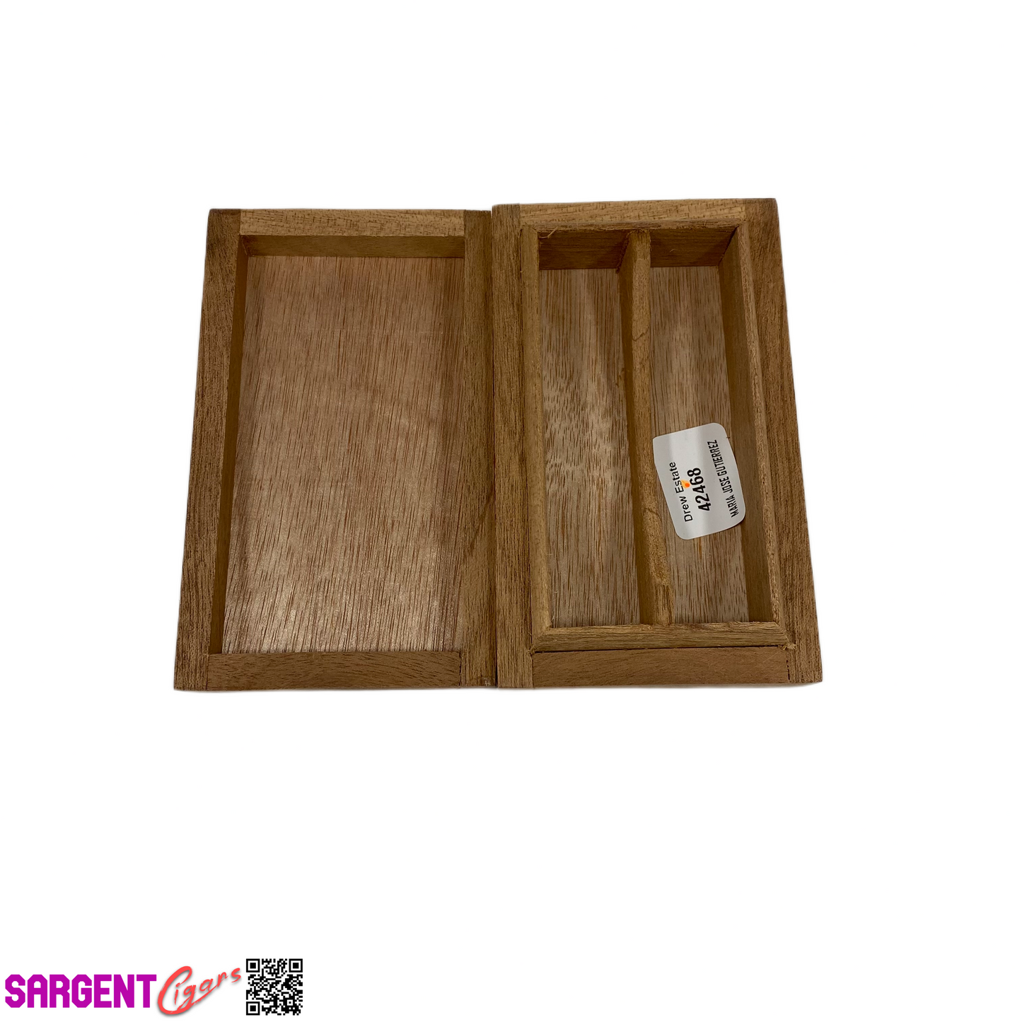 Herrera Esteli Caja Empty Wooden Cigar Box 3.25x5.5x1.25
