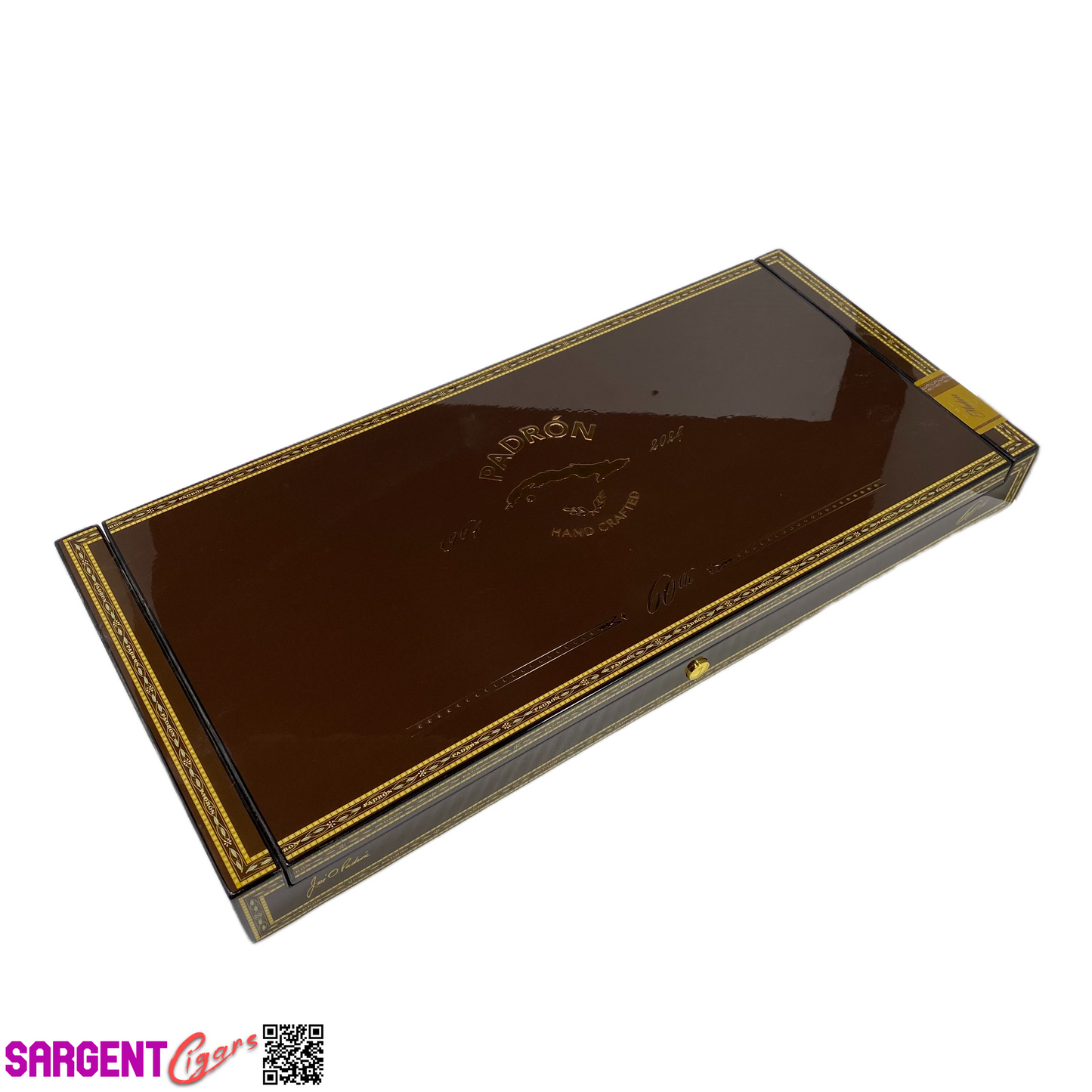 Padron 60th Anniversary Empty Wooden Cigar Box 19.5x9x2 (1)