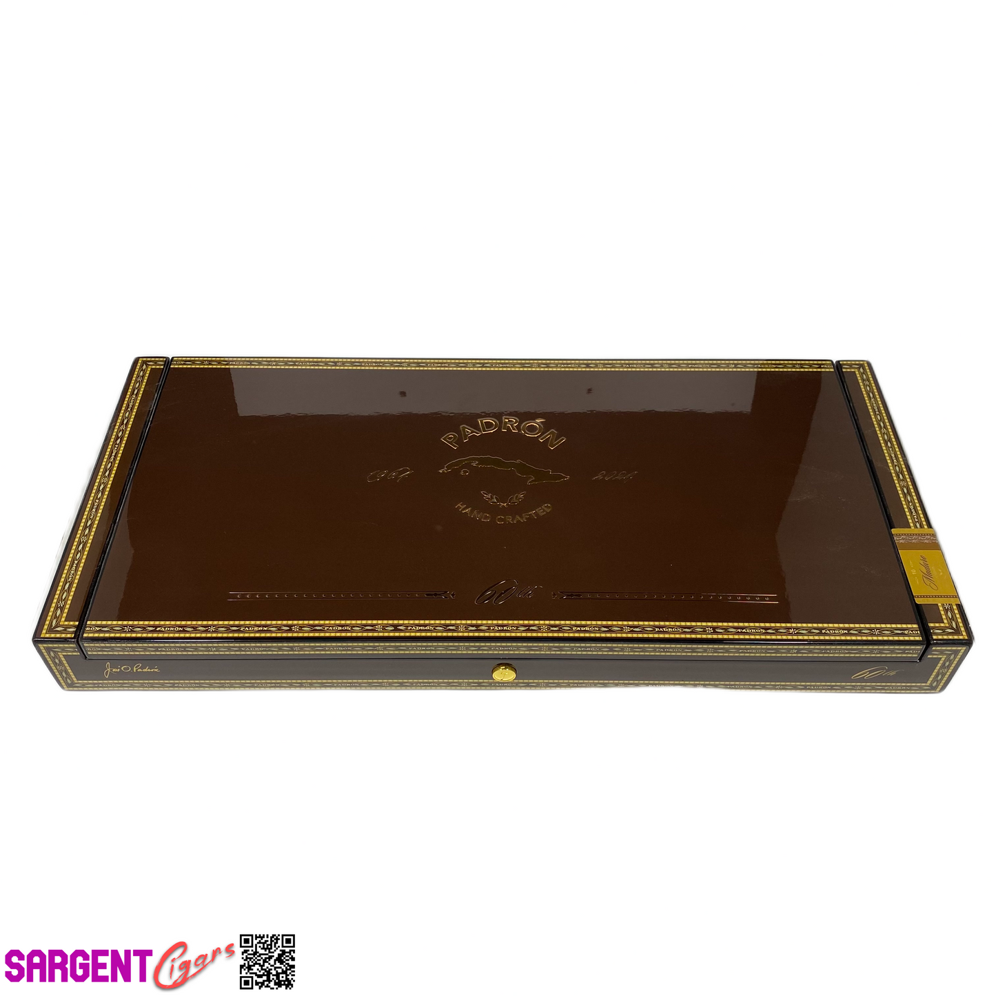 Padron 60th Anniversary Empty Wooden Cigar Box 19.5x9x2 (1)