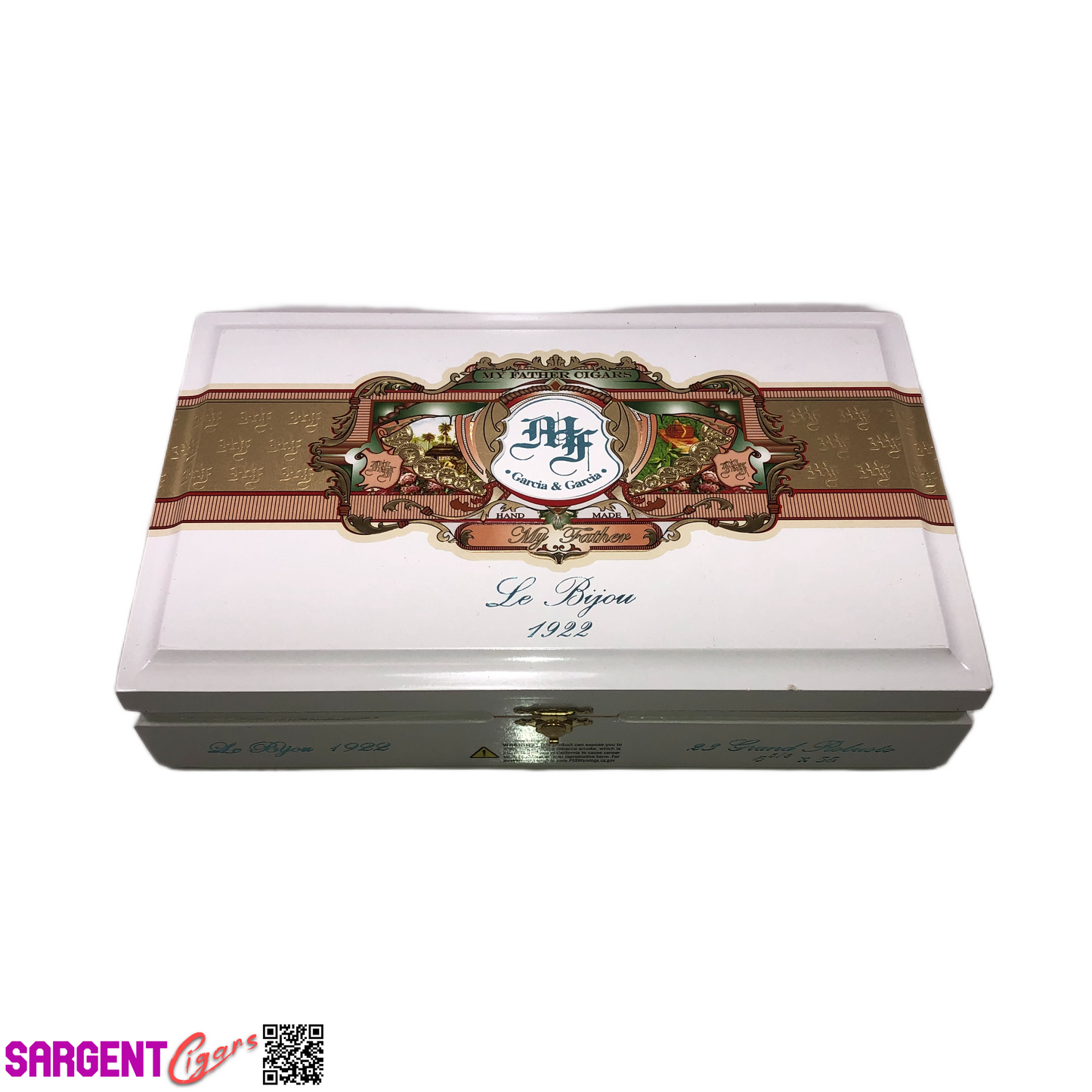 My Father Cigars Le Bijou 1922 Grand Robusto Empty Wooden Cigar Box 11x6.5x2.5