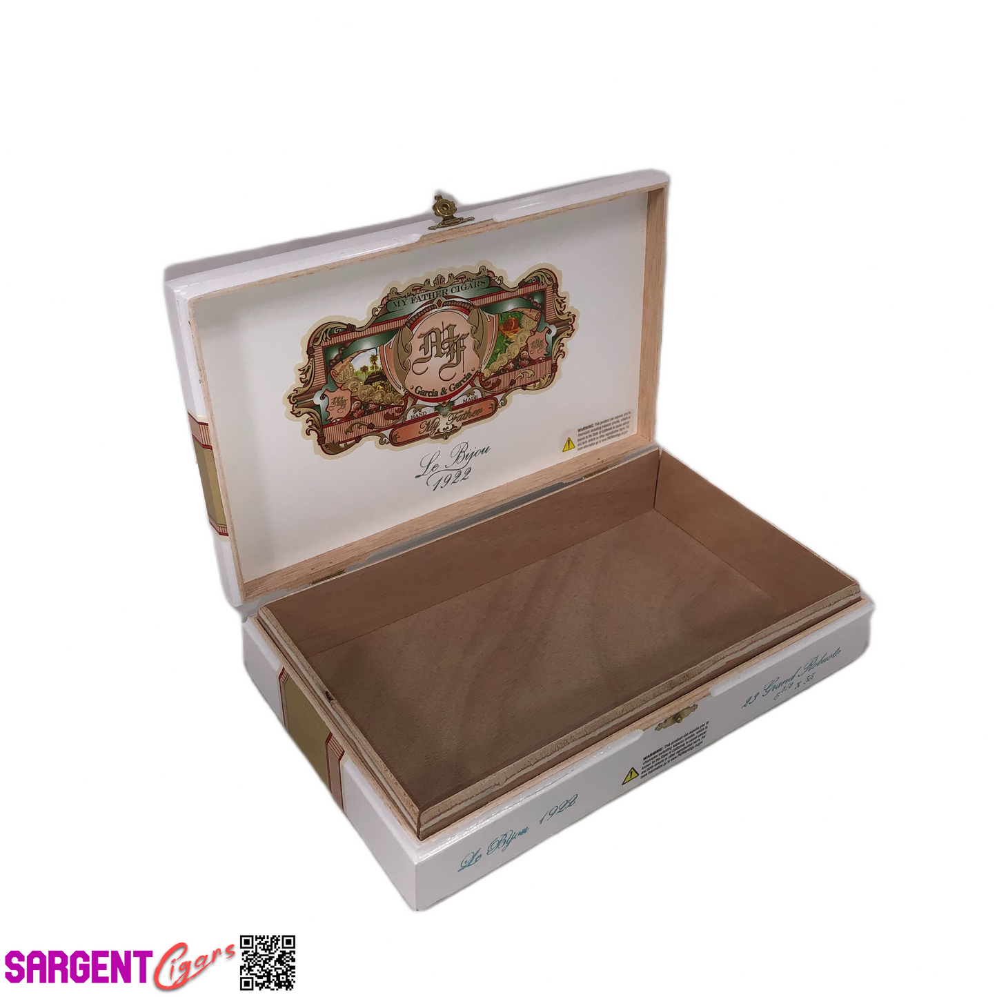 My Father Cigars Le Bijou 1922 Grand Robusto Empty Wooden Cigar Box 11x6.5x2.5