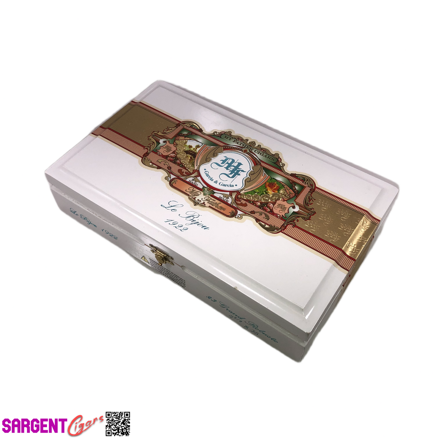 My Father Cigars Le Bijou 1922 Grand Robusto Empty Wooden Cigar Box 11x6.5x2.5