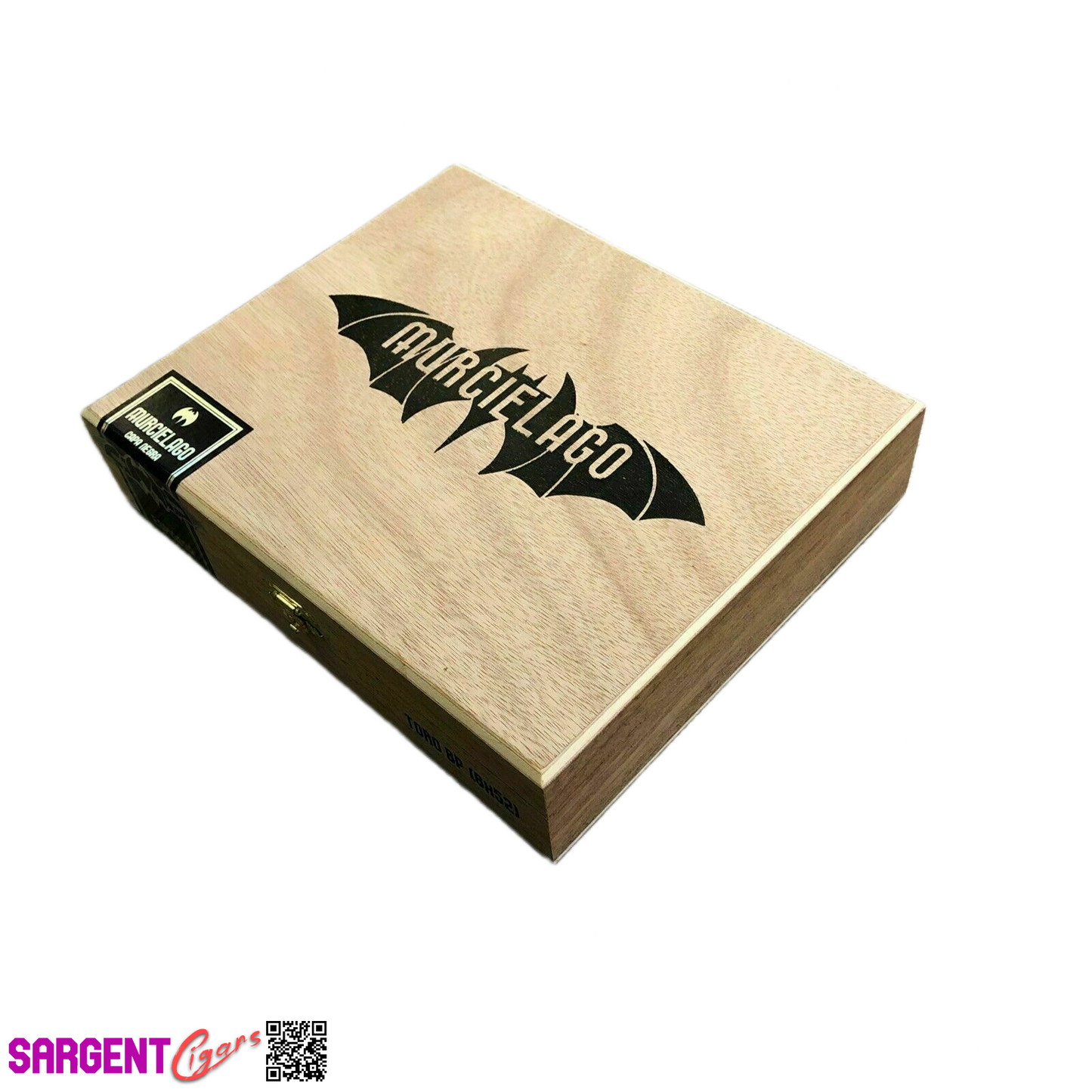 Espinosa Murcielago Toro Empty Wooden Cigar Box 8.5x7x2