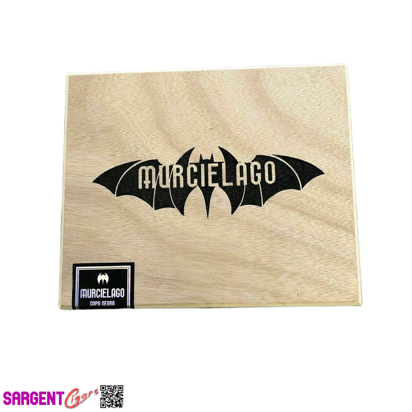 Espinosa Murcielago Toro Empty Wooden Cigar Box 8.5x7x2