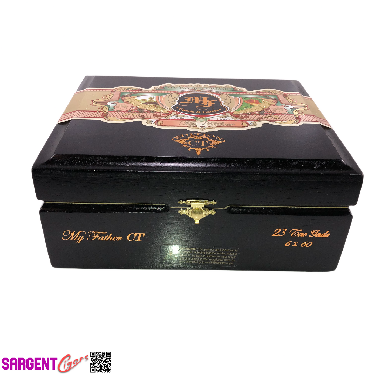 My Father Cigars Connecticut Toro Gordo Empty Wooden Cigar Box 8.25x7x3.5