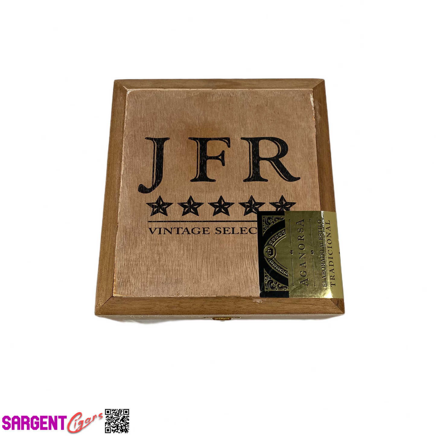 JFR Titan Corojo Robusto Empty Wooden Cigar Box 6.5x7.25x5.5