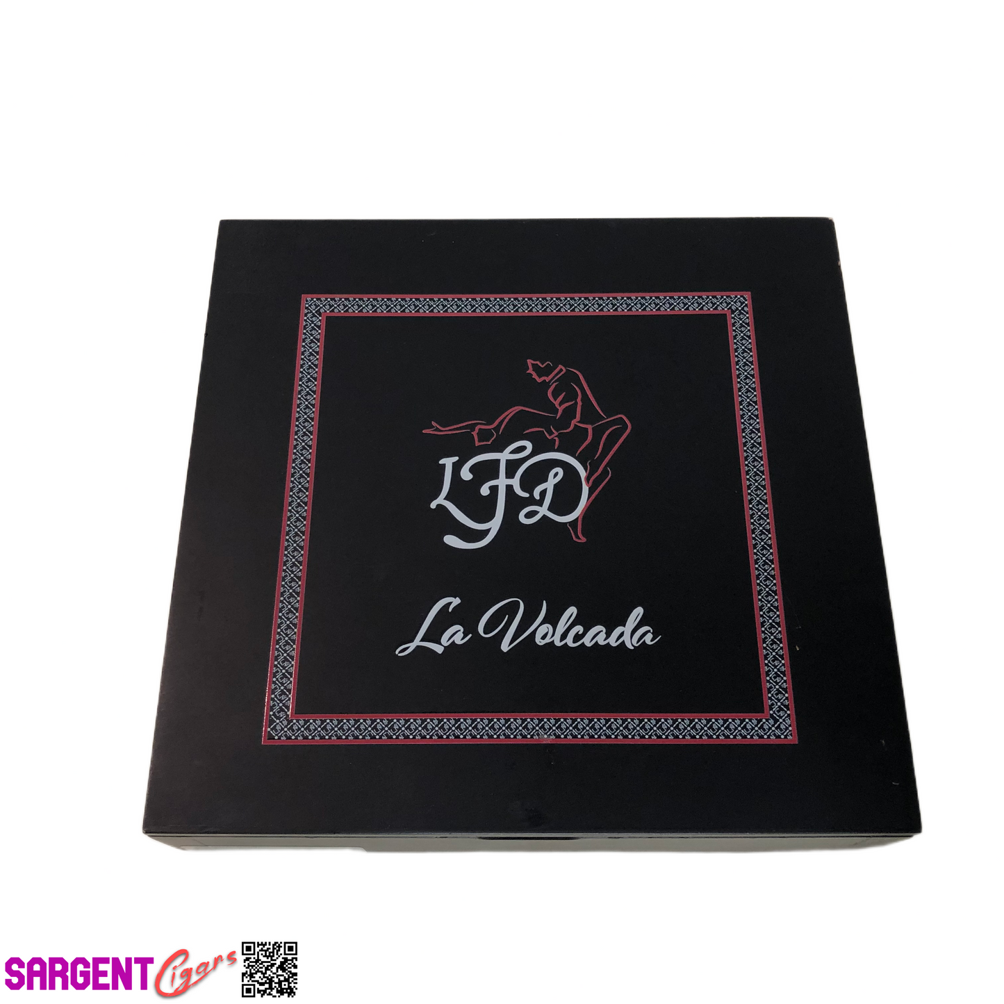 LFD La Volcada Empty Wooden Cigar Box 8.75x8.5x2