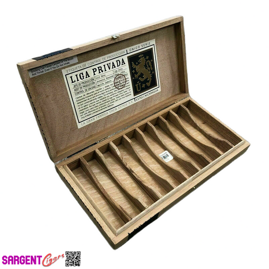 Liga Privada Feral Flying Pig Empty Wooden Cigar Box 13x6.5x1.5
